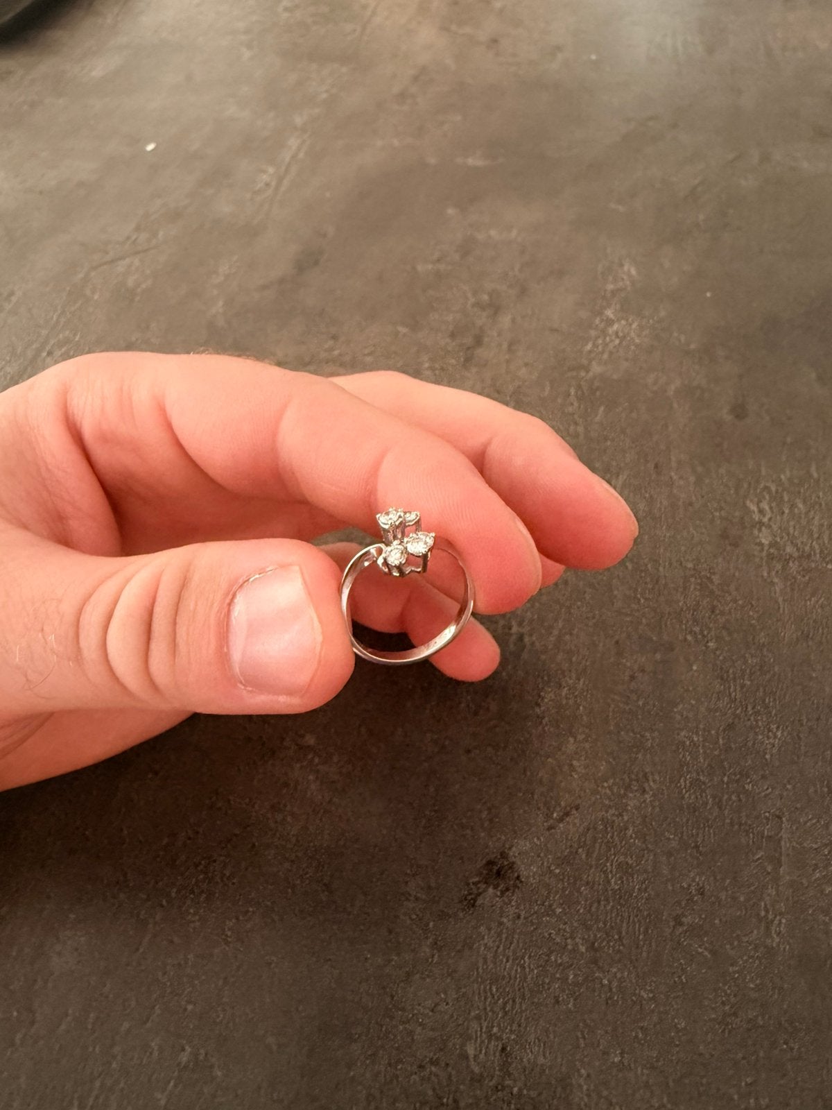 Witgoud ringen, Ophalen, Zo goed als nieuw