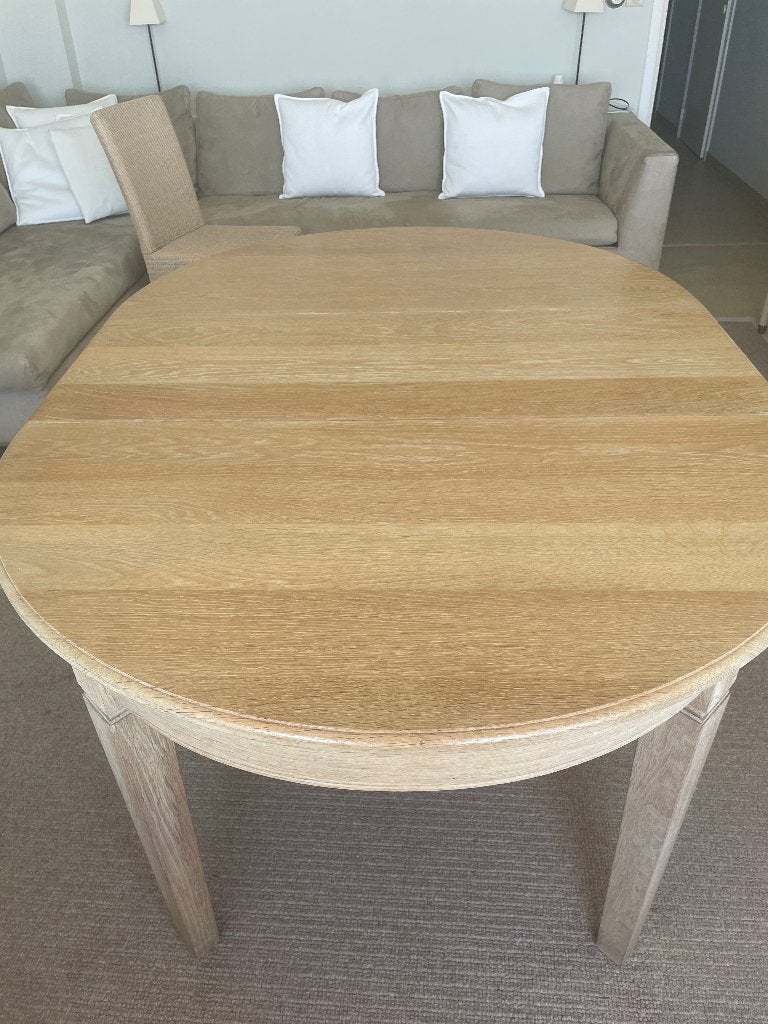 Eiken tafel, Ophalen, Eikenhout, Zo goed als nieuw, Vijf personen of meer