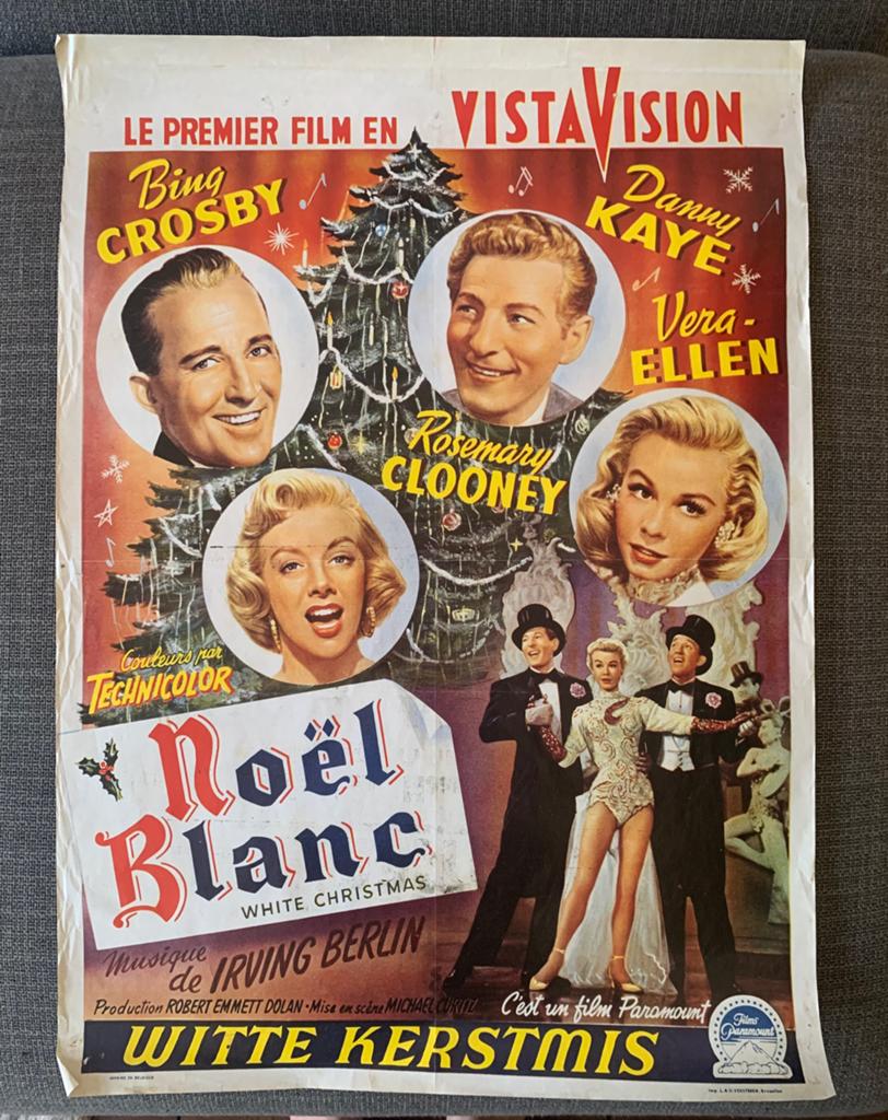 Vintage affiche cinema, Ophalen of Verzenden, Zo goed als nieuw