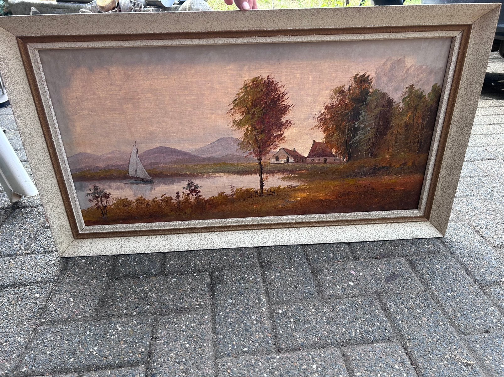 Schilderij, Ophalen