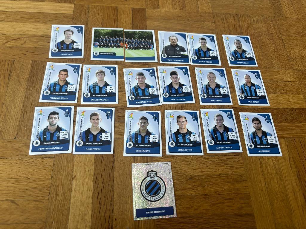 Club Brugge  Panini Football Pro League 2015, Verzamelen, Ophalen of Verzenden, Gebruikt, Poster, Plaatje of Sticker