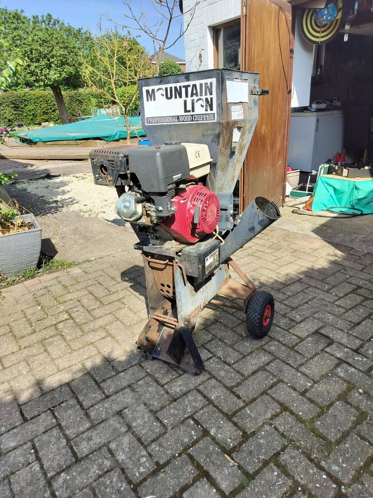Broyeur à branches - avec moteur Honda Gx390, Enlèvement