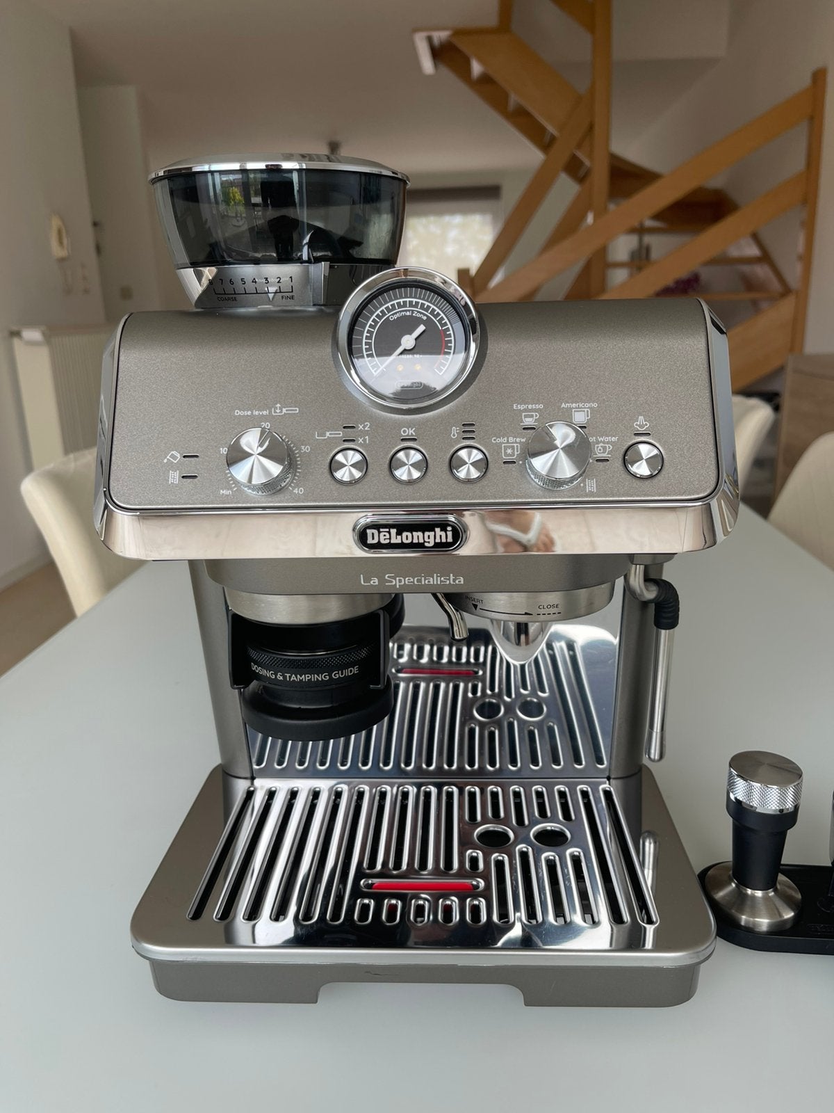 De'Longhi semi-automatische espressomachine, Ophalen, Zo goed als nieuw