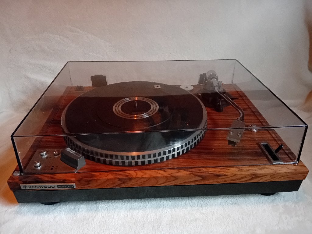 Tourne-disque Kenwood Pallisander, TV, Hi-fi & Vidéo, Autres marques, Réglage pitch, Tourne-disque, Enlèvement ou Envoi