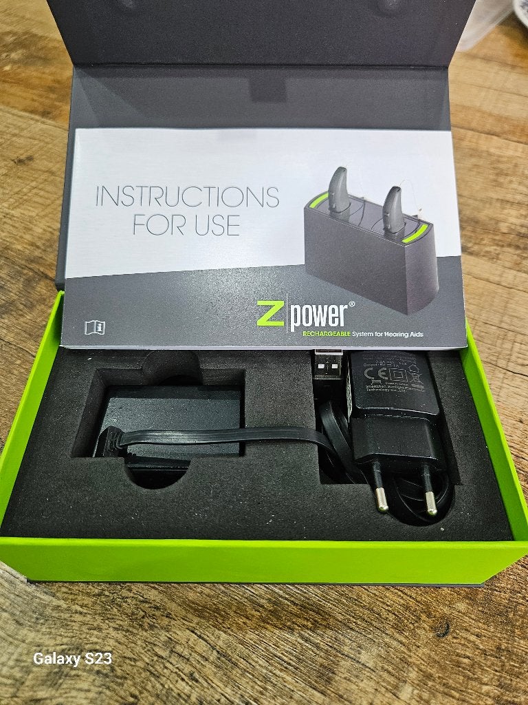 Chargeur ZPower pour Appareils Auditifs – NEUF en boîte, Ophalen, Zo goed als nieuw