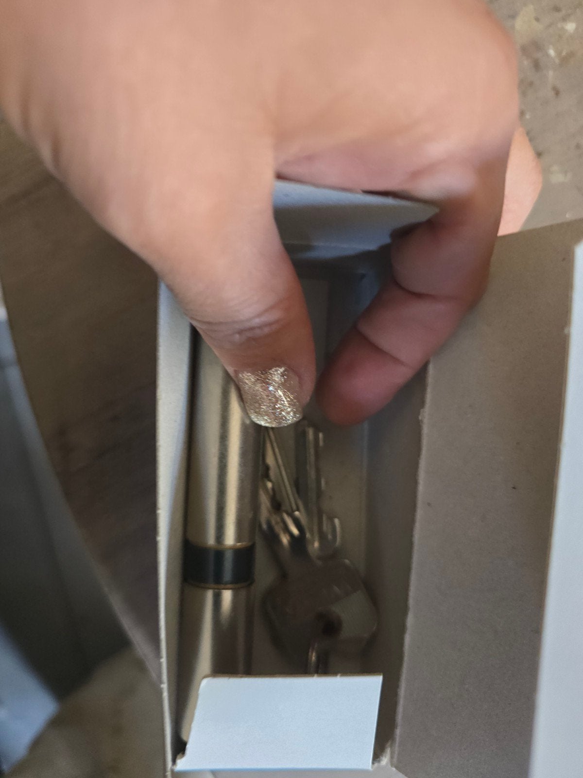 Barillet porte, Enlèvement ou Envoi