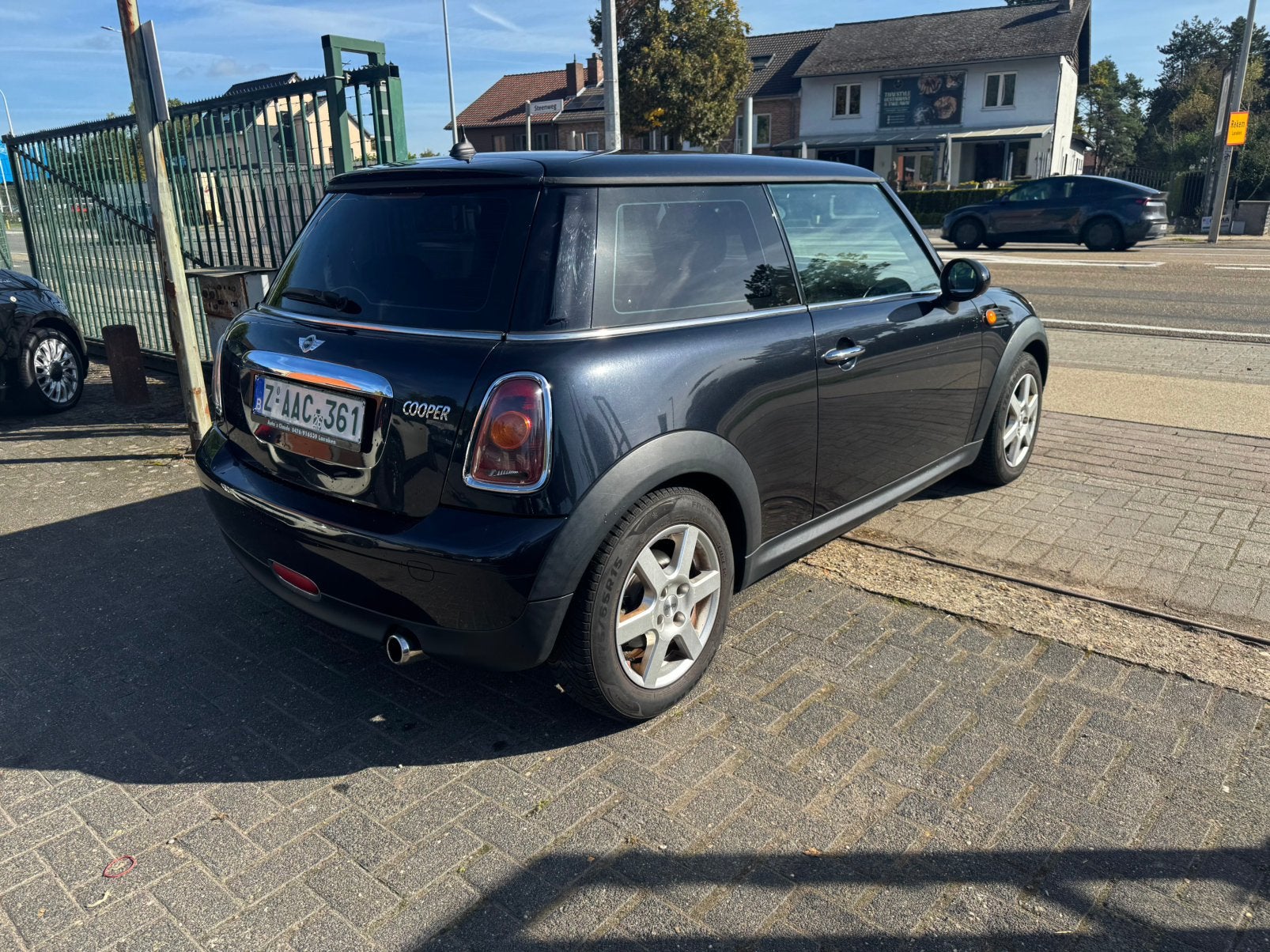 Mini cooper 1.6 benzine, Auto's, Voorwielaandrijving, 4 zetels, Zwart, 4 cilinders