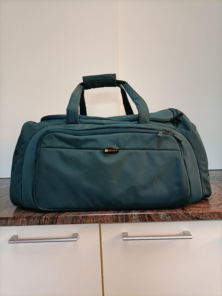 Grote groene reistas van Delsey, 30 cm ou plus, Moins de 35 cm, Utilisé, 40 à 60 cm