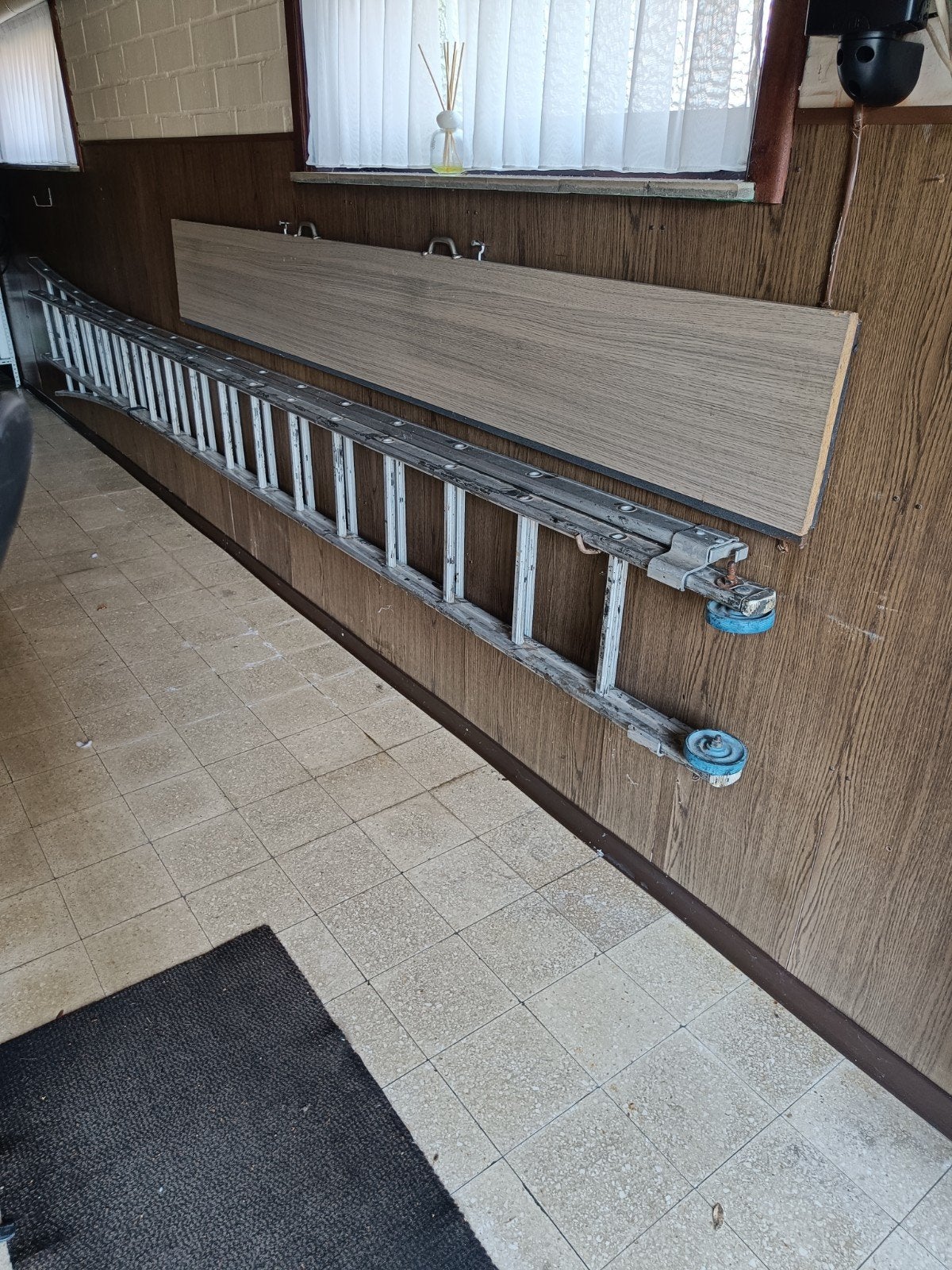 uitschuifbare ladder, Doe-het-zelf en Bouw, Ophalen, Ladder