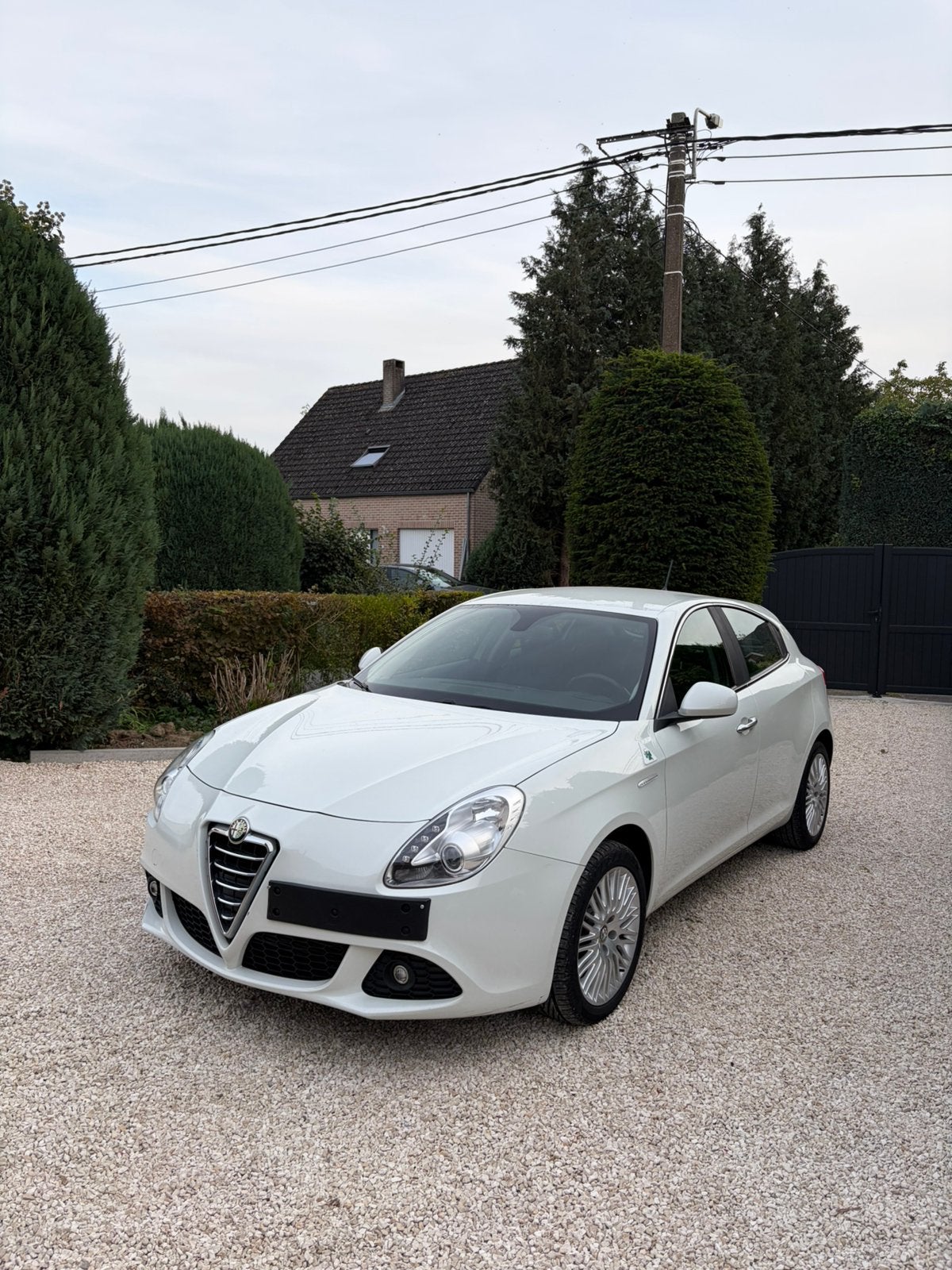 Alfa Romeo Giulietta 1.6 JTD M-Jet Distinctive Start&Stop, Auto's, Stof, Zwart, 4 cilinders, Wit