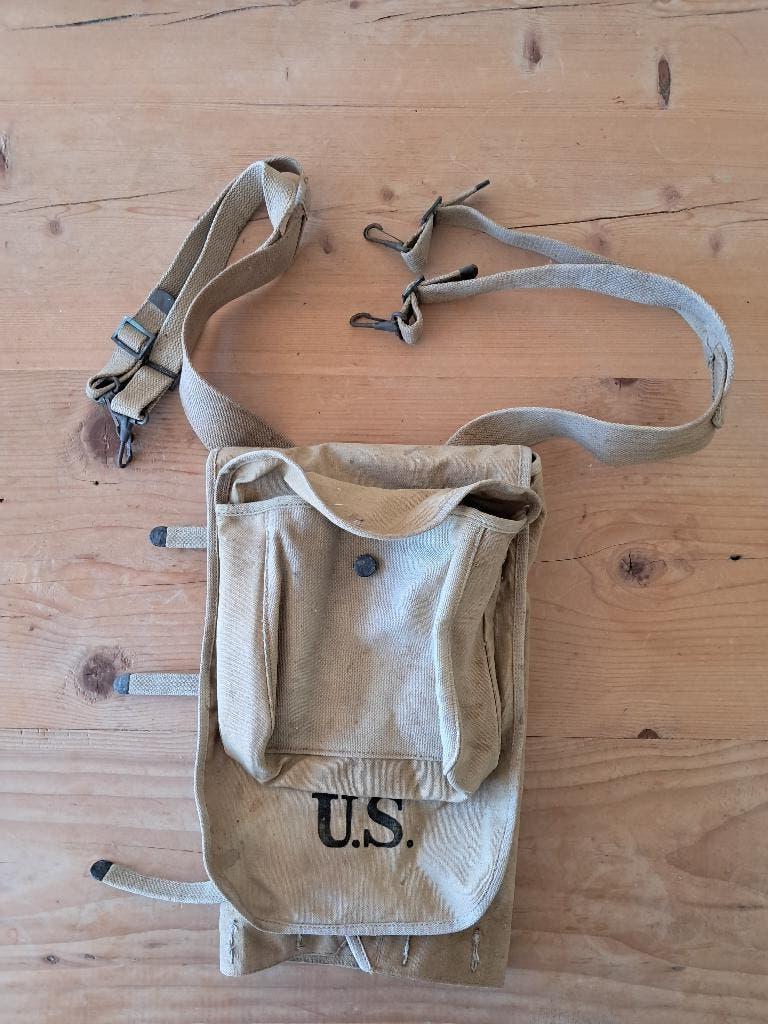 WW I  équipement sac militaire USA, Collections, Enlèvement, Armée de terre, Autres types