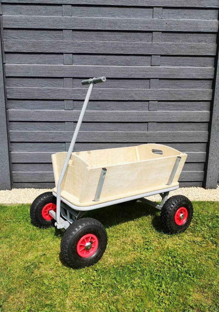 Houten bolderkar in zéér mooie staat., Enlèvement, Comme neuf