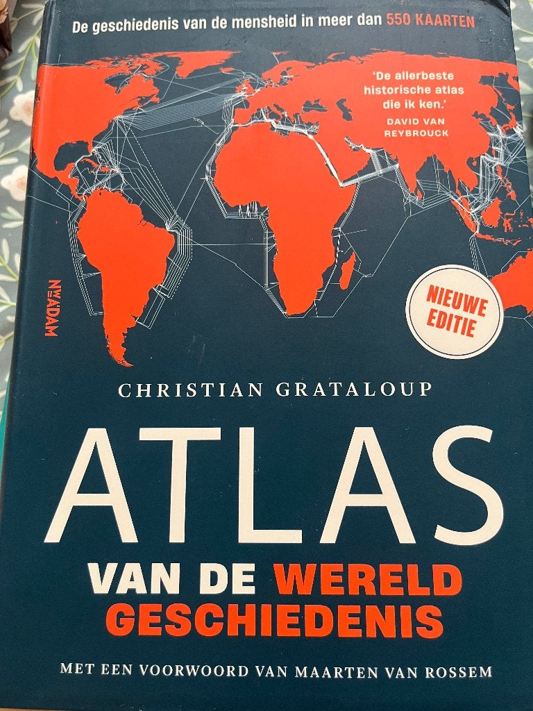 Atlas van de wereldgeschiedenis, Boeken, Ophalen, Geschiedenis, Overige niveaus, Christian Grataloup