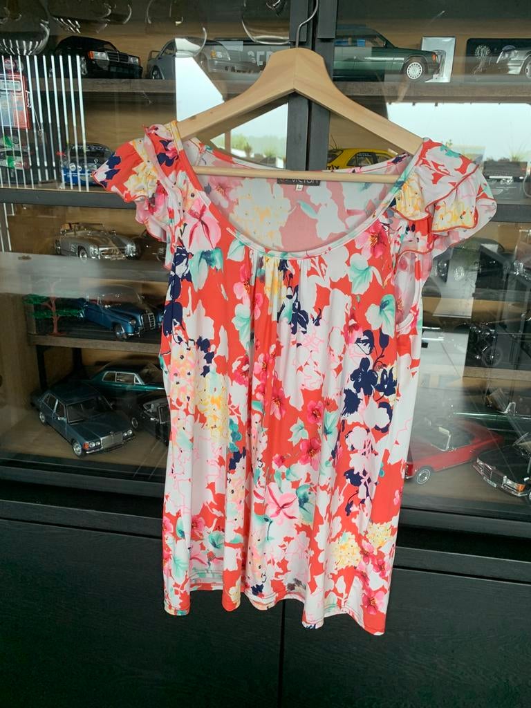 Top pour femme, Taille 42/44 (L), Manches courtes, Enlèvement ou Envoi, Rose