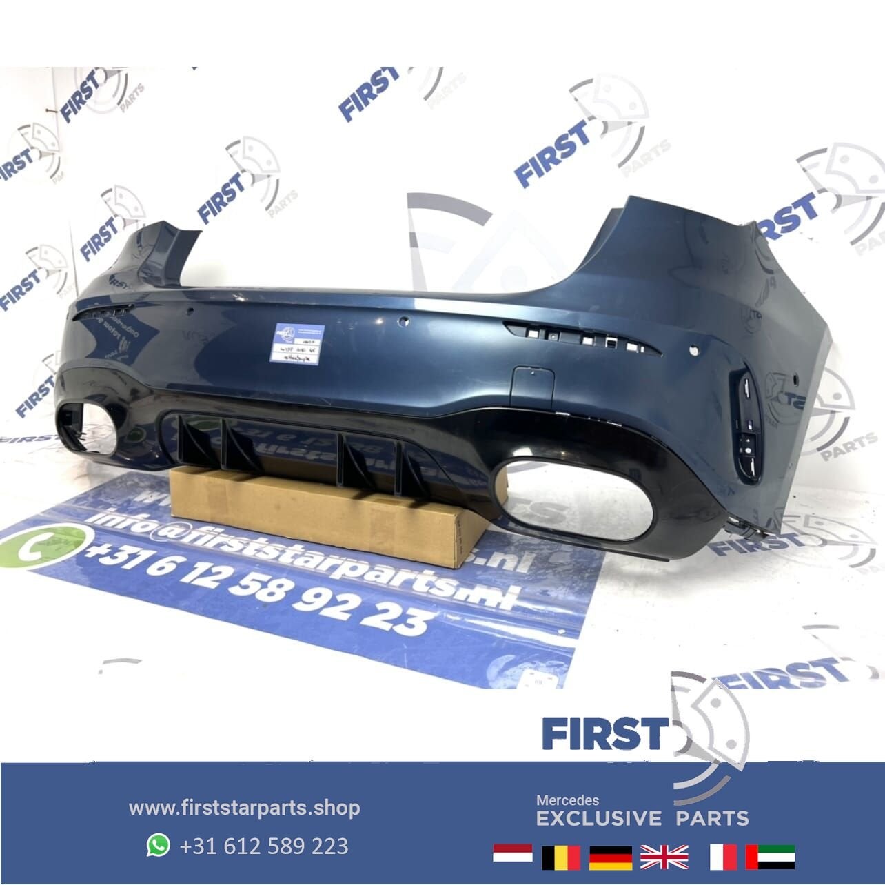 W177 A KLASSE 2022 A45 S AMG ACHTERBUMPER  Origineel Mercede, Arrière, Utilisé, -, -