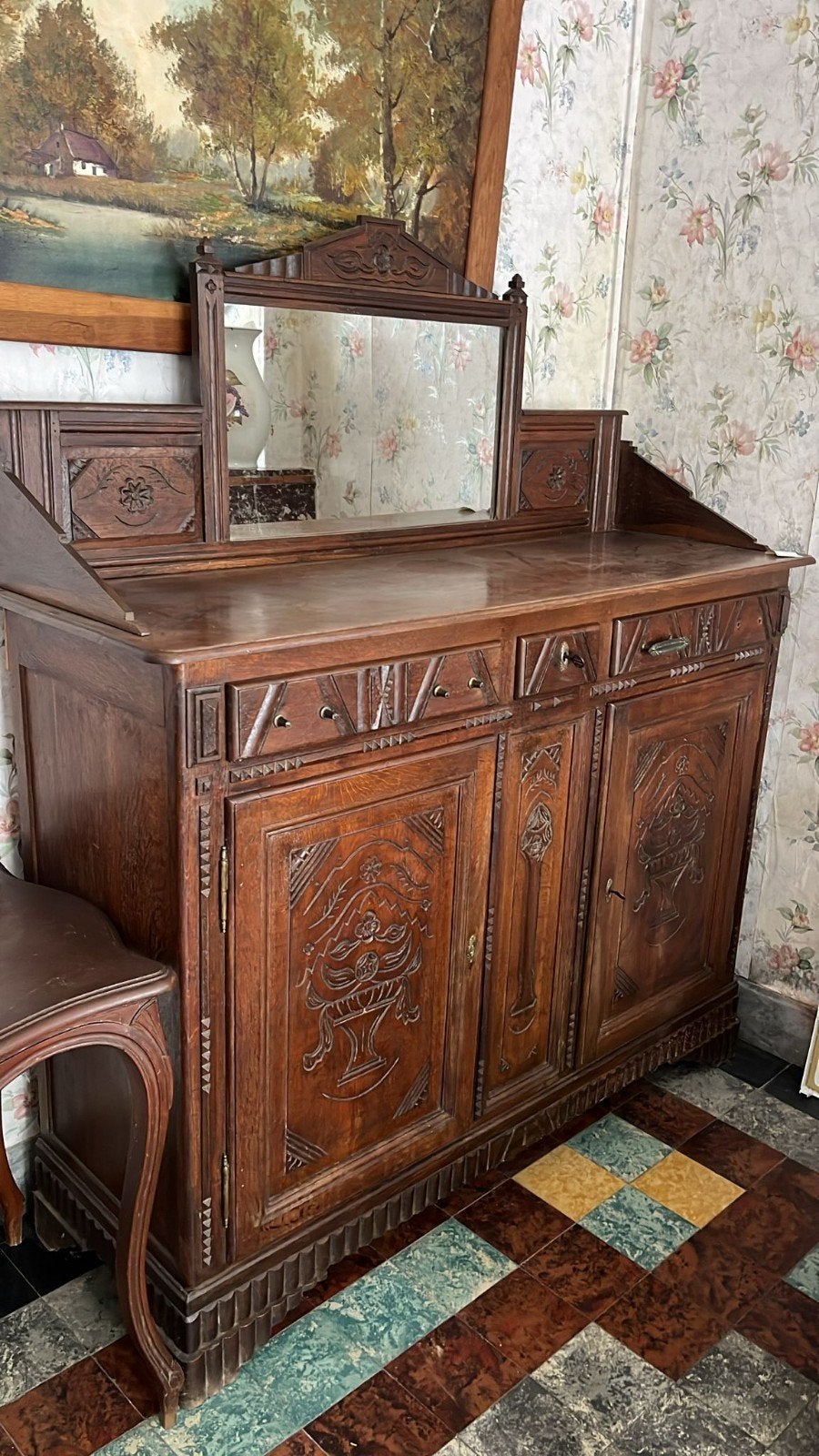 buffet, Enlèvement