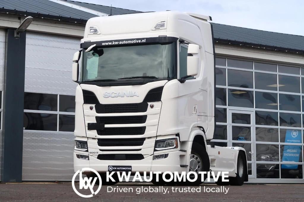 Scania S500 NGS RETARDER/ 2X TANK/ PARK CLIMA/ ACC, Auto's, Vrachtwagens, Bedrijf, Te koop, Airconditioning, Bluetooth, Centrale vergrendeling