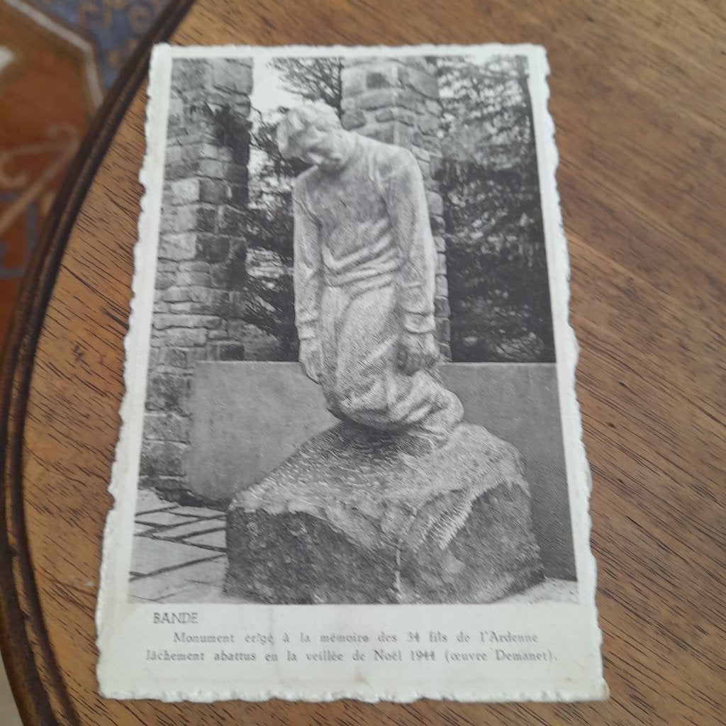 carte postale Bande monument, Enlèvement ou Envoi, Affranchie, Luxembourg