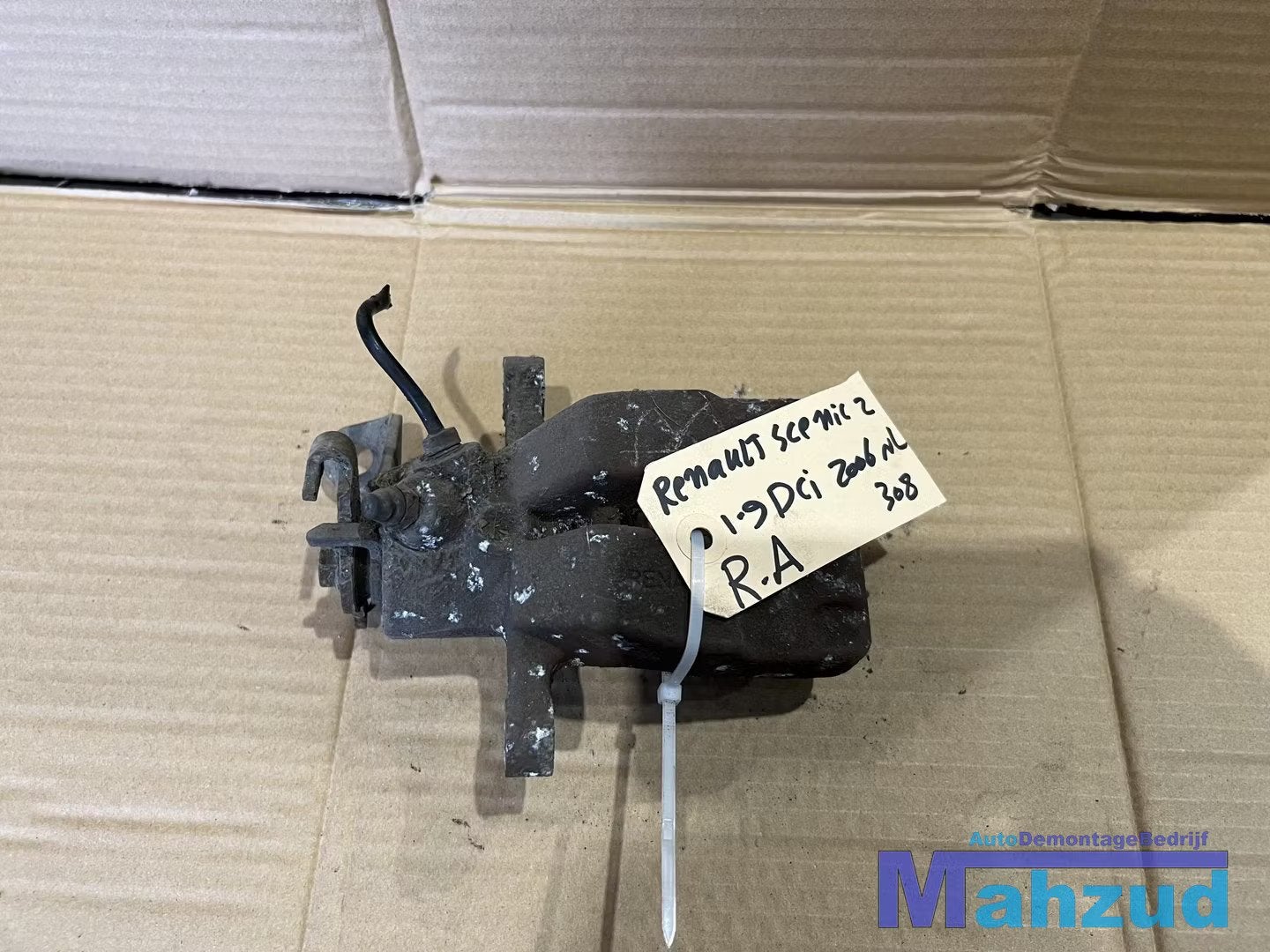 RENAULT SCENIC 2 Rechts achter remklauw remtang 2004-2009, Renault Group, Contact.group@renault.com, Renault, Utilisé
