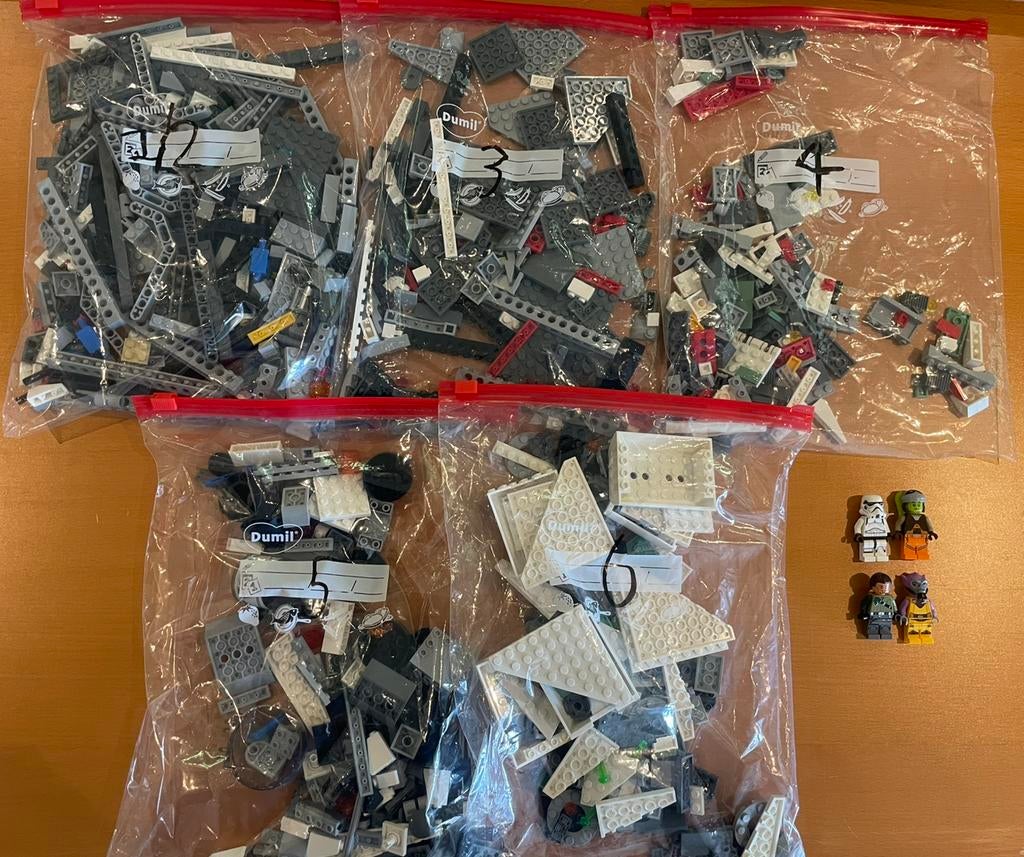 Lego Star Wars 75053 The Ghost, Kinderen en Baby's, Speelgoed | Duplo en Lego, Ophalen, Star Wars, Lego, Compleet