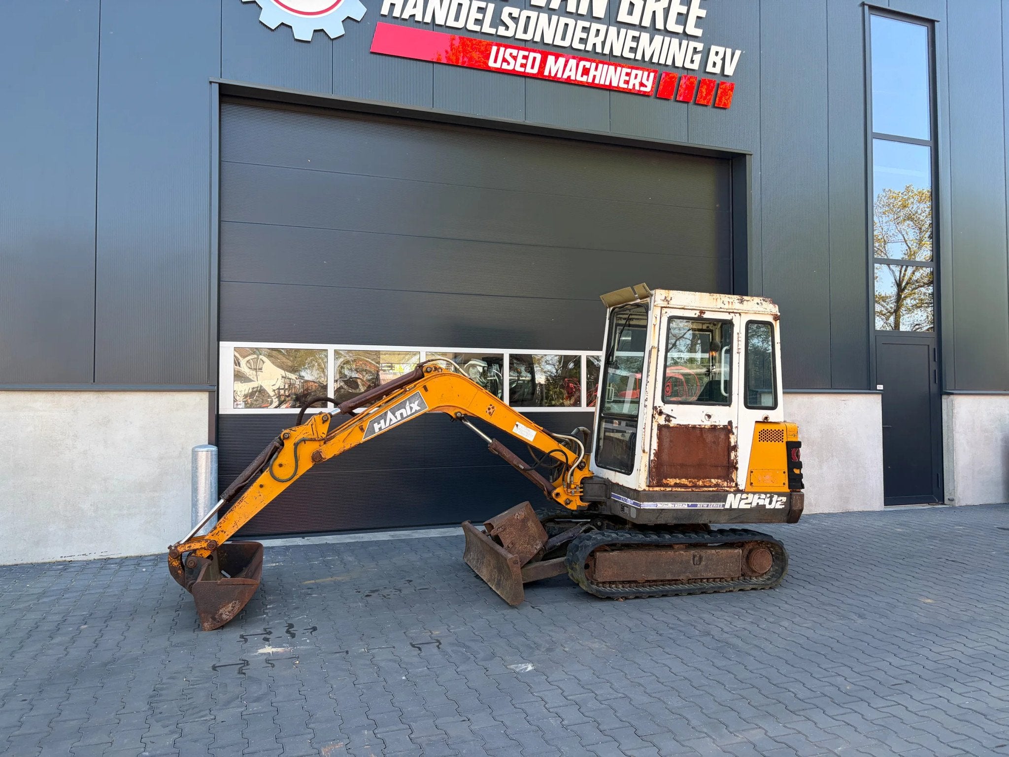 Hanix N260-2 minigraver/graafmachine, Zakelijke goederen, Graafmachine