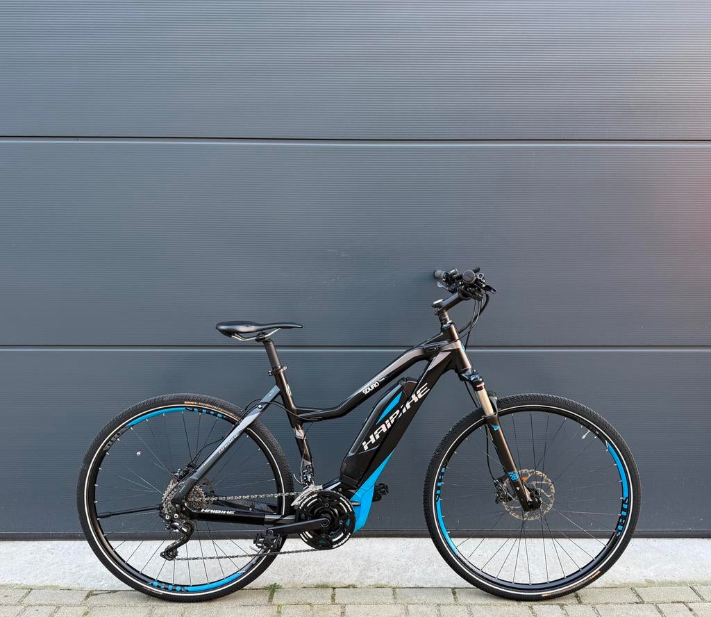ZGAN Haibike Cross middenmotor elektrische fiets 400WH, Fietsen en Brommers, Ophalen, Versnellingen