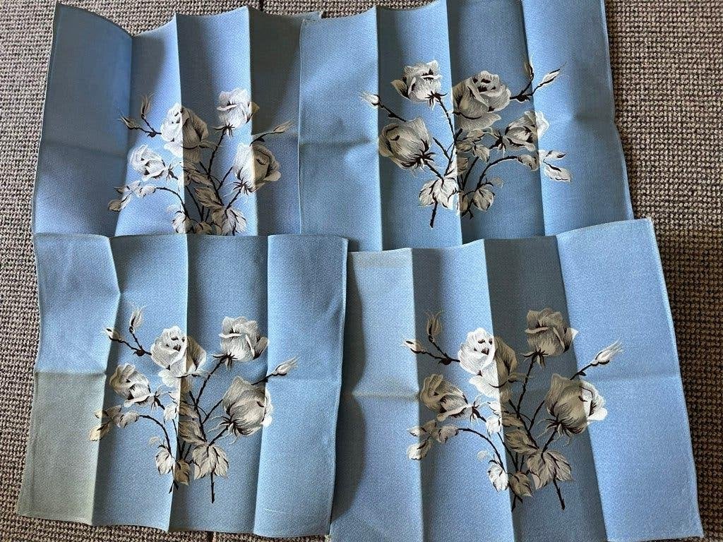 5 Servetten of placemats? Jaren ‘50 vintage, Ophalen, Nieuw, Vierkant