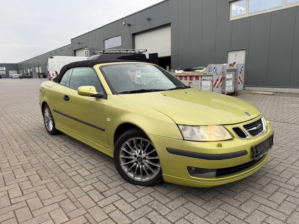 Saab 9-3 Cabrio 2.0 benzine | Automaat | 1 JAAR GARANTIE, Gebruikt, 4 cilinders, Cabriolet, Bedrijf