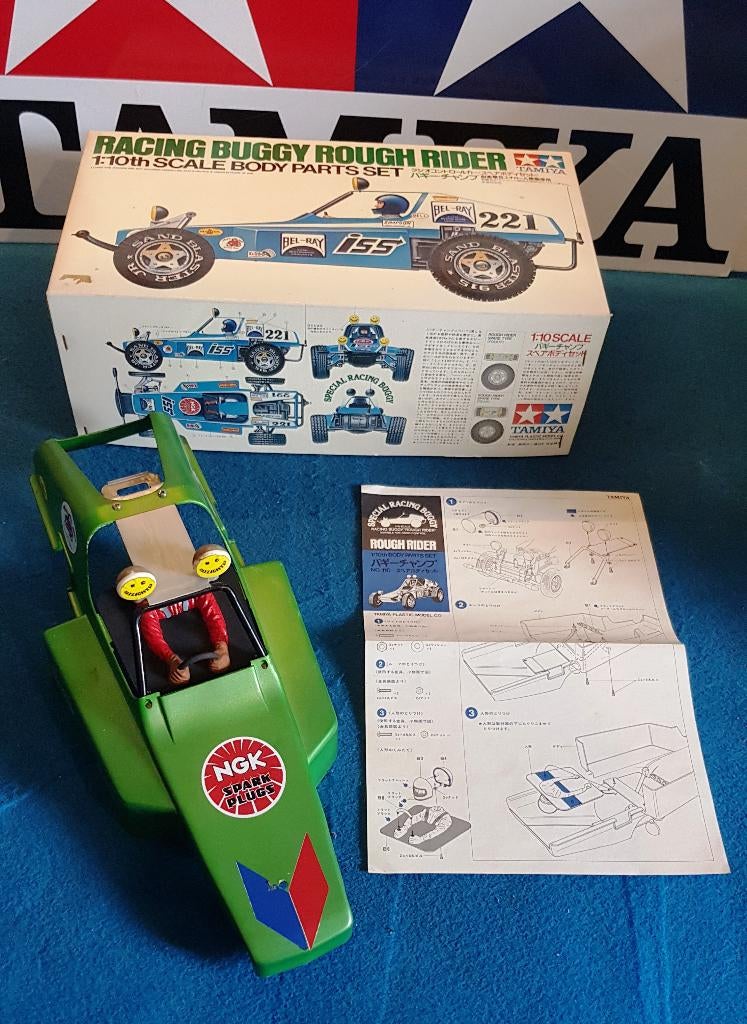 Vintage Tamiya Racing Buggy Rough Rider Body Parts Set #5110, Hobby en Vrije tijd, Elektro, Verzenden, Zo goed als nieuw, Schaal 1:10