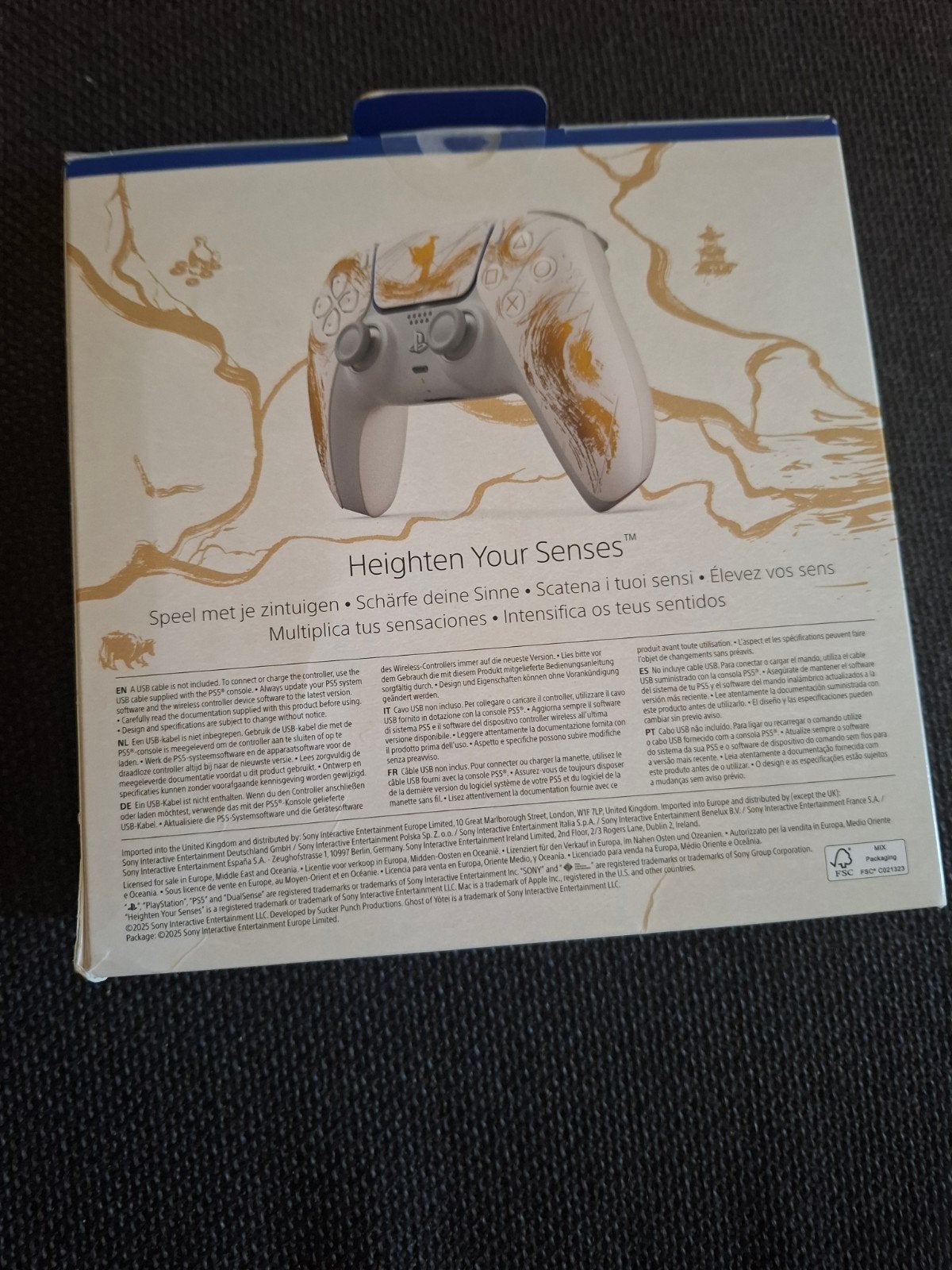 ps5 controller ghost of yotei limited edition, Ophalen of Verzenden, Zo goed als nieuw
