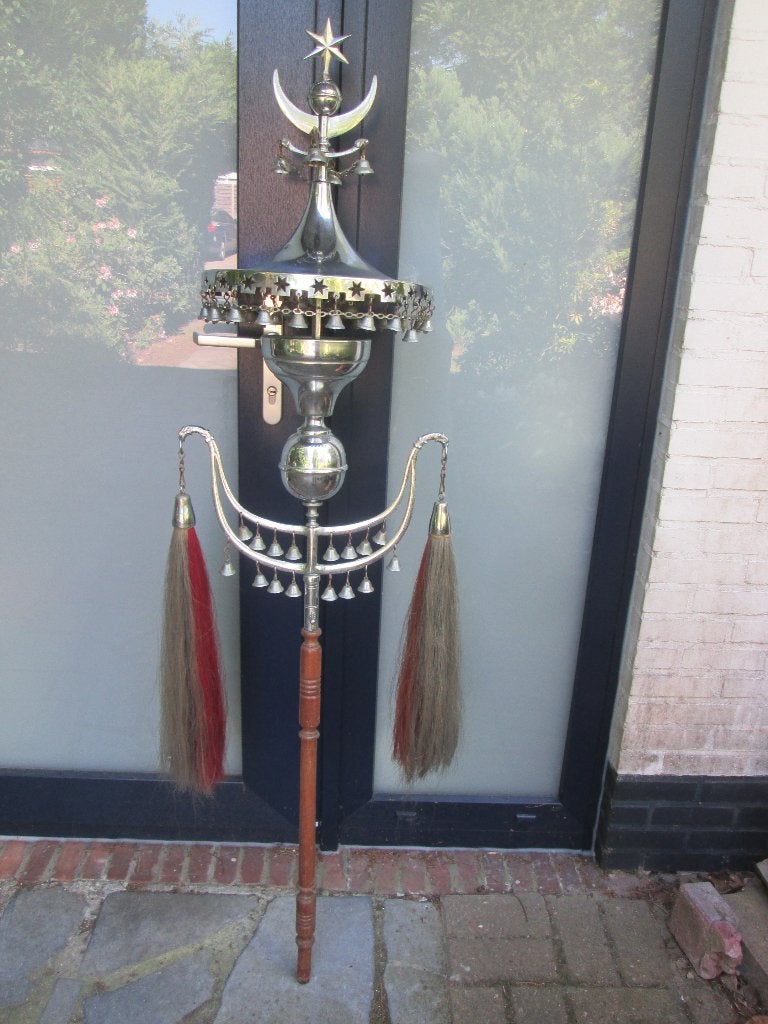 Militaire schellenbaum. leuk item muziek korps, Verzamelen, Ophalen of Verzenden
