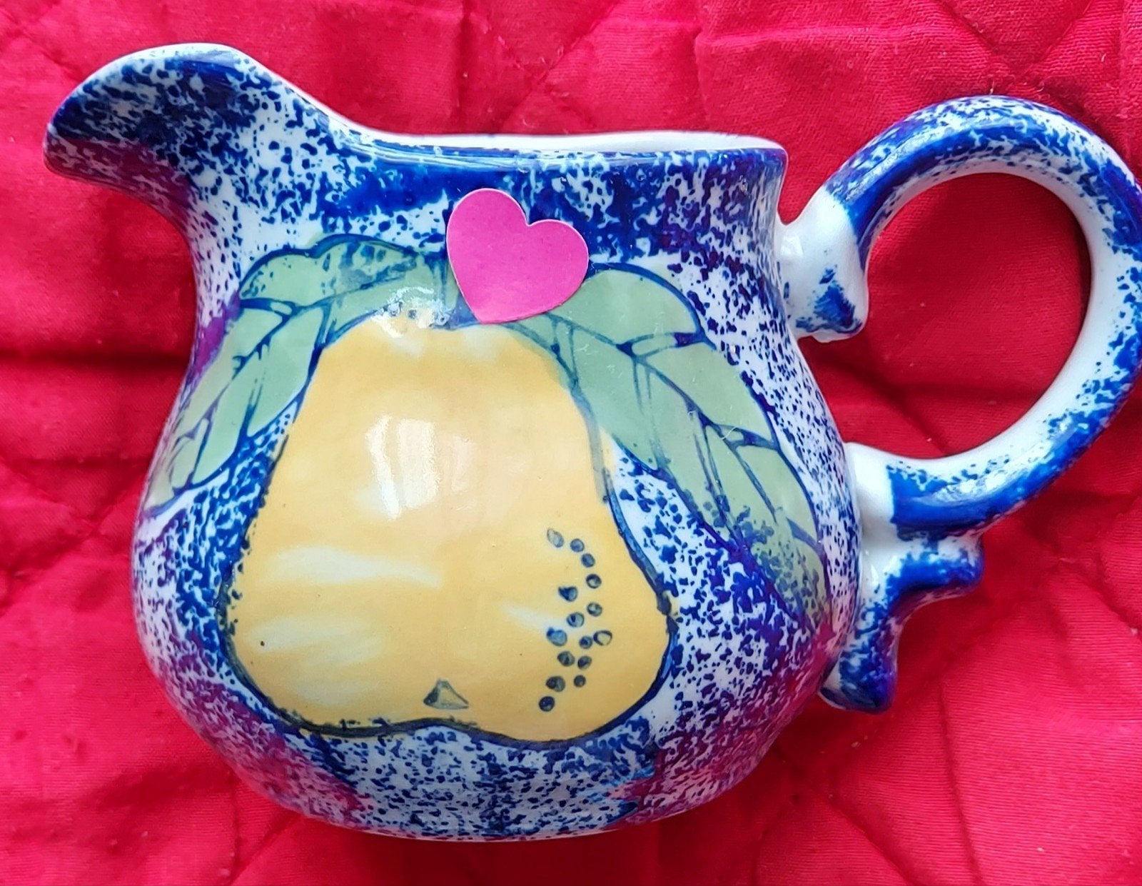 pot lait citron bleu 9cm, Enlèvement ou Envoi