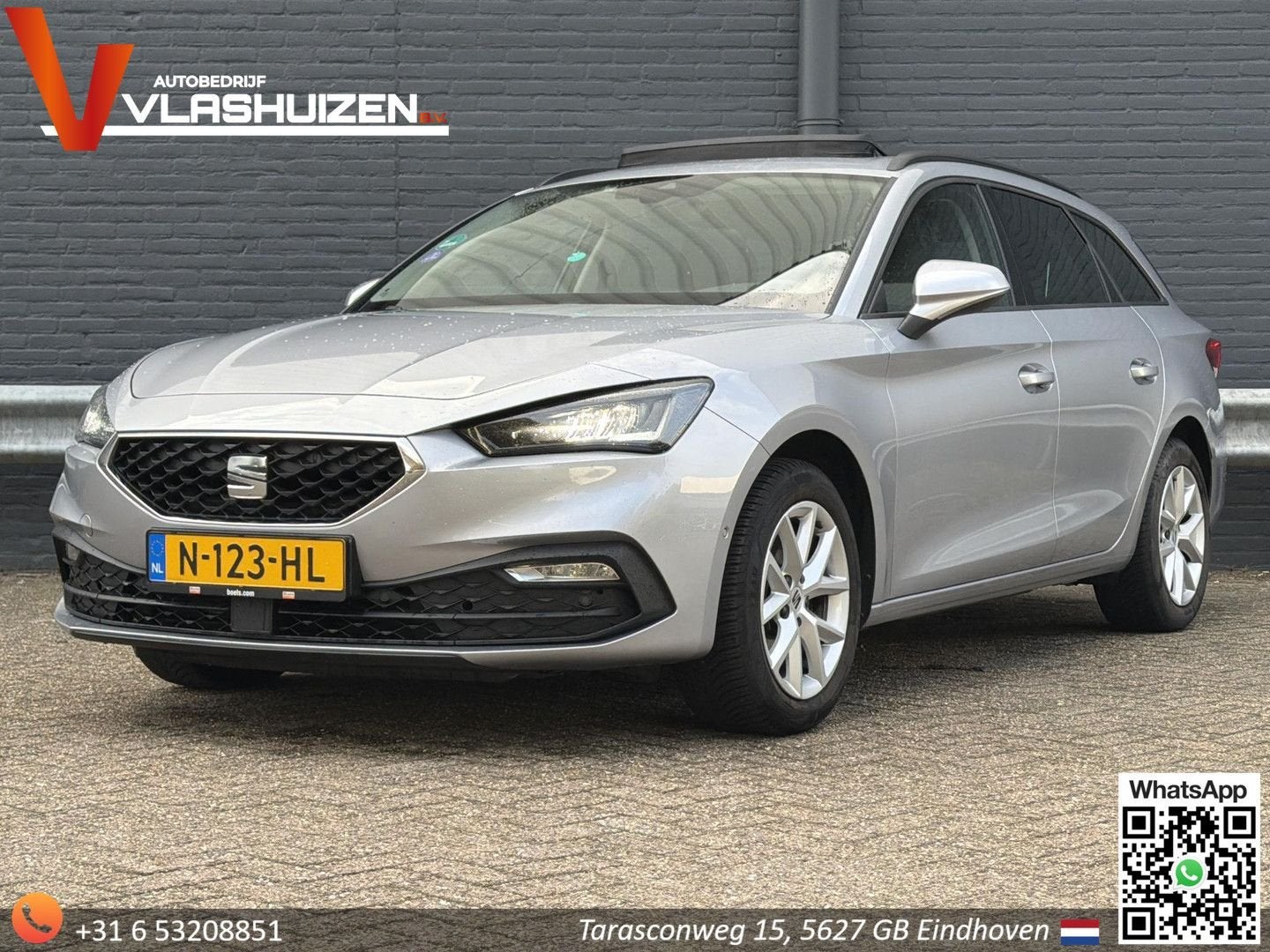 Seat Leon Sportstourer 1.0 TSI Style Business Intense | € 7., Autos, Argent ou Gris, Achat, Entreprise, Break