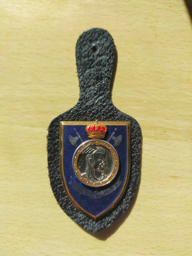 Breloque 7eme Brigade Etat Major, Collections, Enlèvement ou Envoi, Armée de terre, Emblème ou Badge