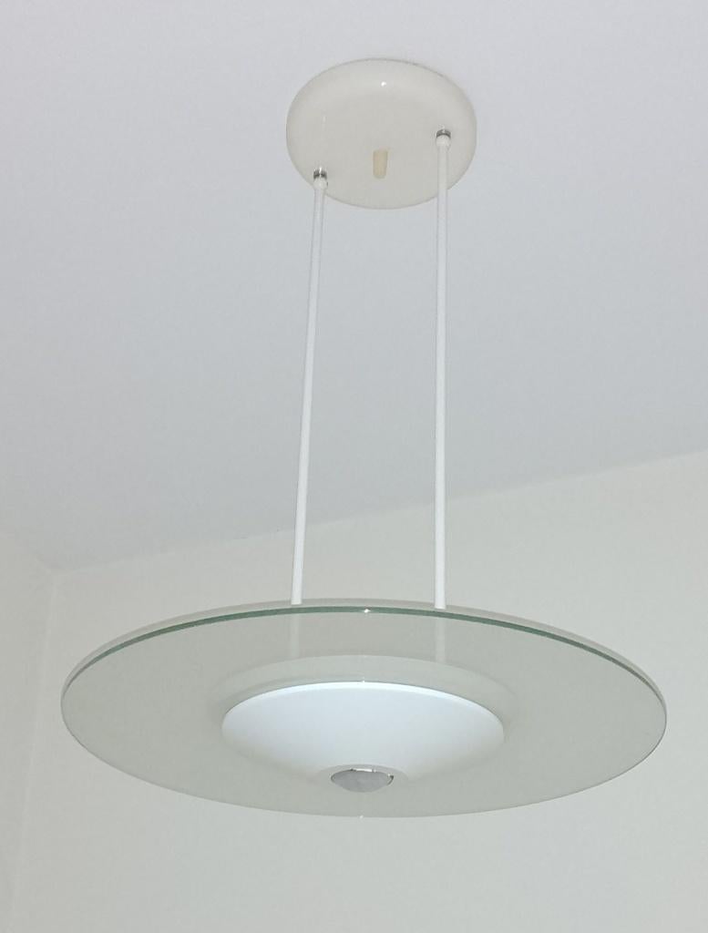 Lampe suspendue design des années 1980 - Halogène/LED, Enlèvement, Utilisé, Verre, Postmodernisme