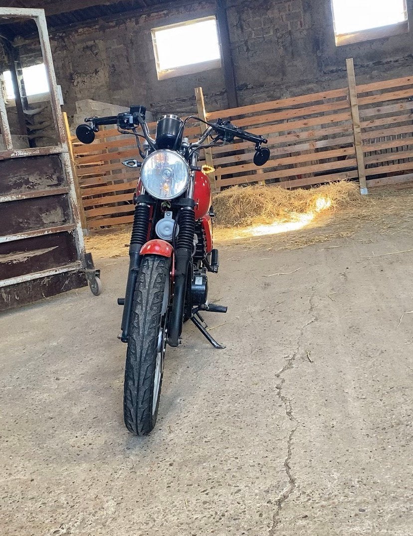Hanway RAW 50cc renouvelé, Vélos & Vélomoteurs, 4 vitesses, 49 cm³, Comme neuf, Classe B (45 km/h)