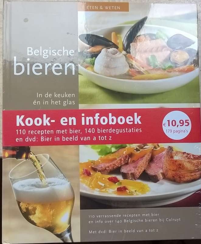 Belgische bieren (inclusief DVD) in de keuken en in het glas, Livres, Neuf, Enlèvement ou Envoi, Pays-Bas et Belgique, Colruyt