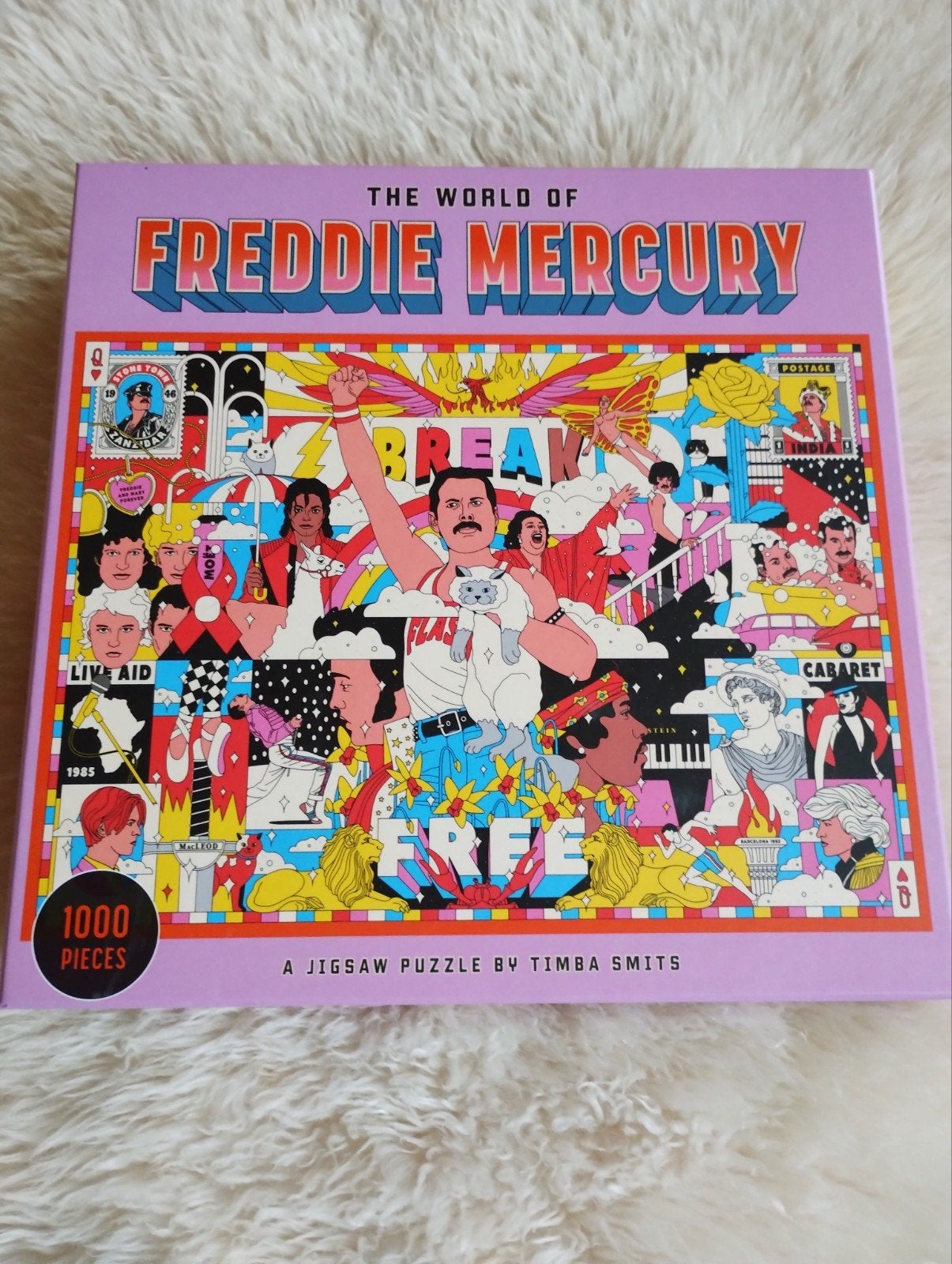 Puzzel : The world of Freddy Mercury - 1000 pieces, Enlèvement
