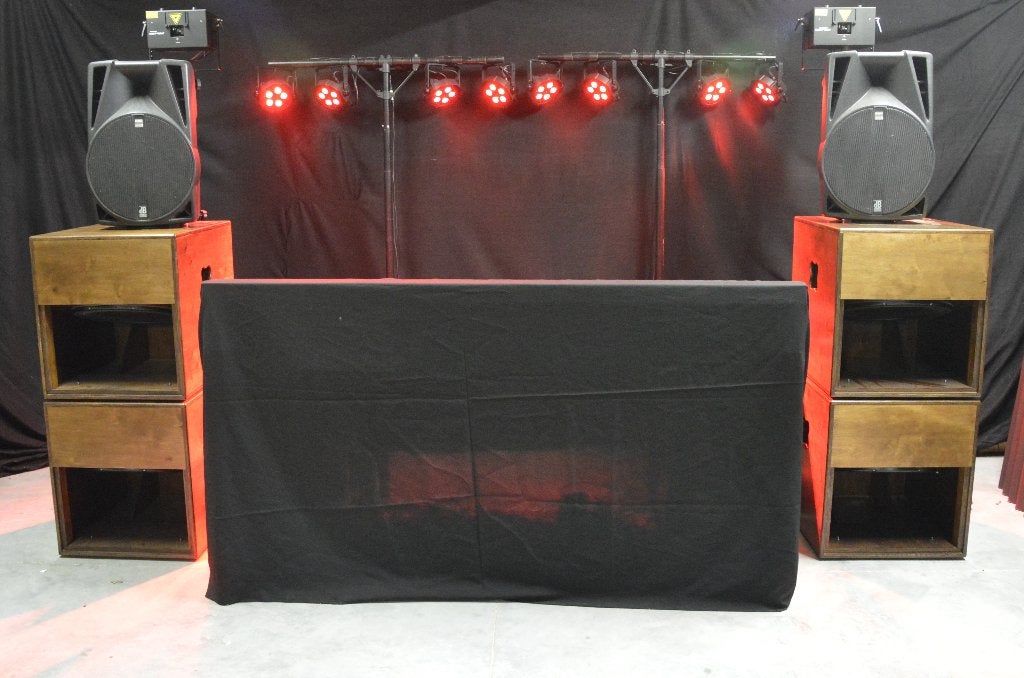 CUBO 18 EXT (4x) + LA48 amp + driverack dbx2      µ9z, Ophalen