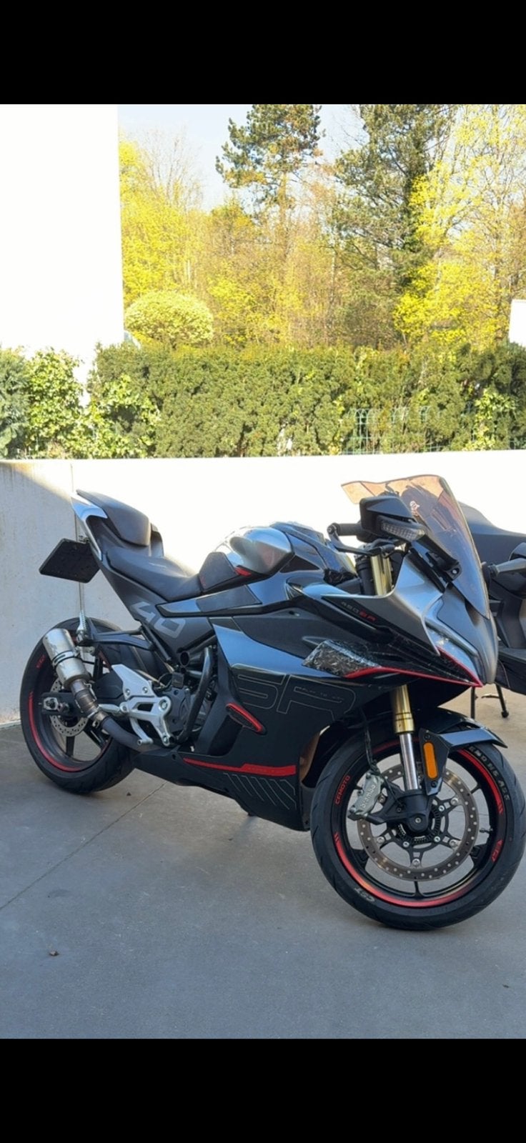 CF MOTO 450 SR en vente, Occasion, 2 cylindres, Permis Moto A2 minimum, 12 à 35 kW