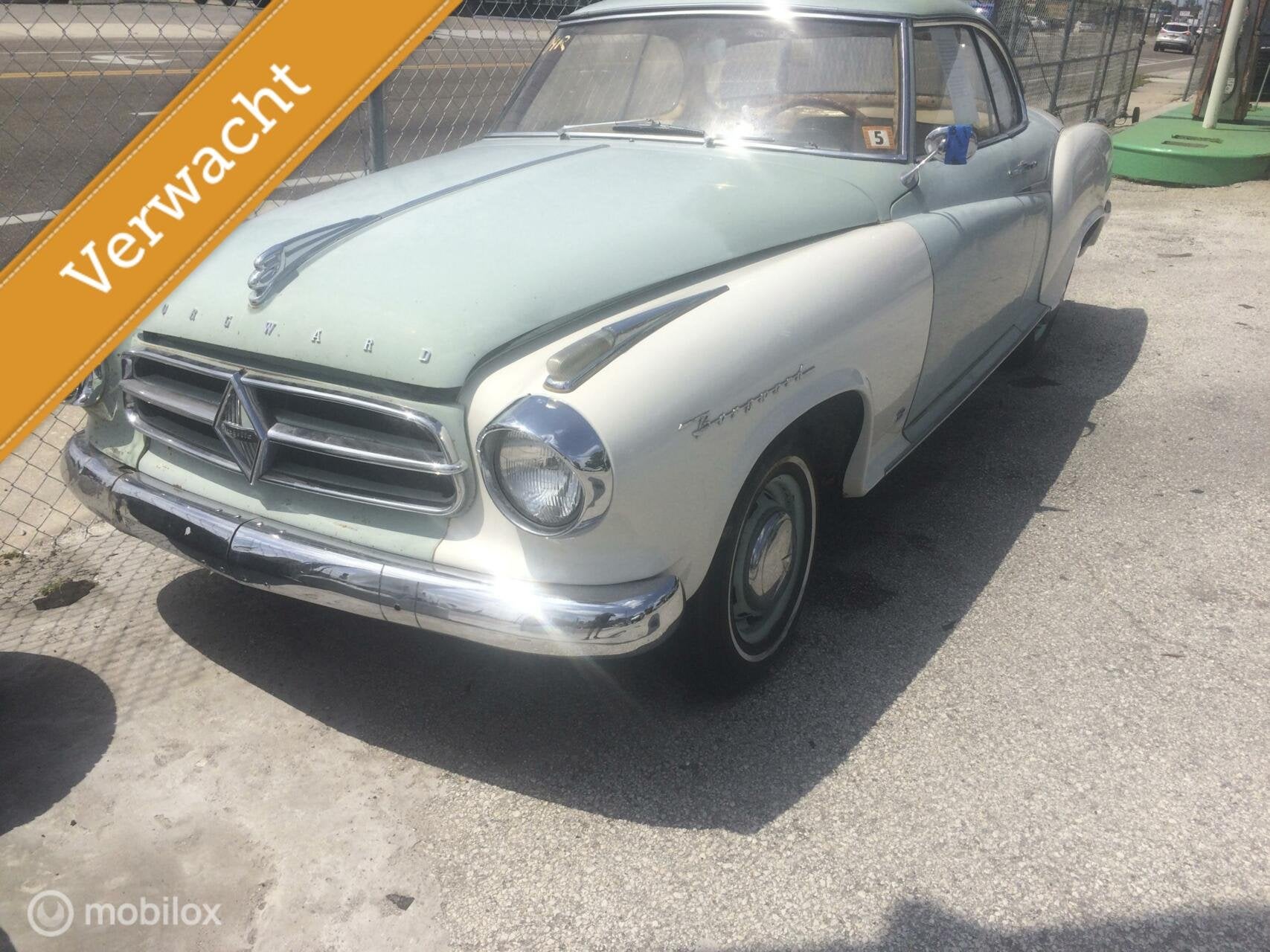 Borgward Isabella Coupe HOBBYPROJEKT SCHUURVONDST, Auto's, Overige Auto's, 4 cilinders, Handgeschakeld, 2 deurs, 55 kW