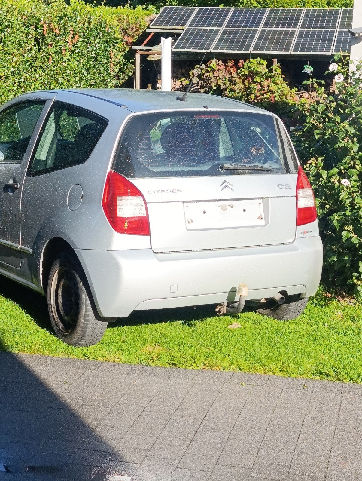 citroen C2, Argent ou Gris, Achat, Boîte manuelle, Noir