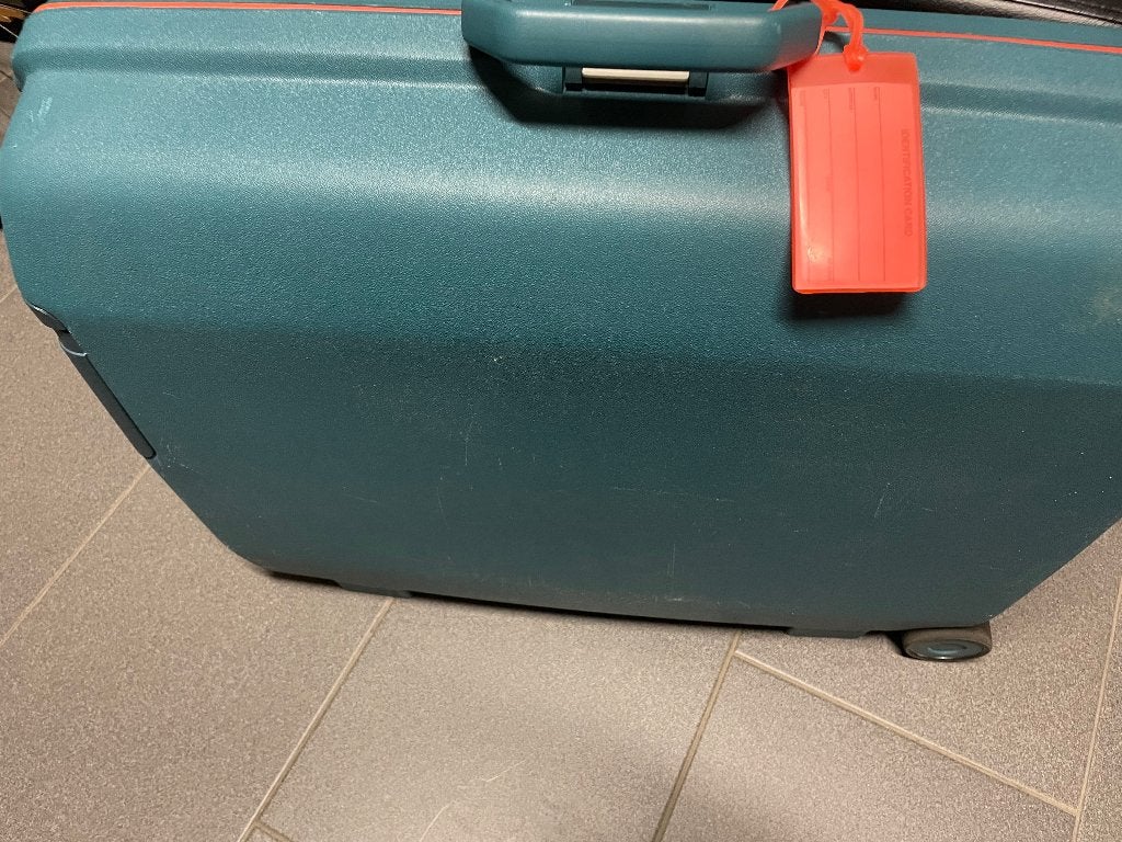 Reiskoffer Samsonite, Handtassen en Accessoires, Koffers, Gebruikt, Hard kunststof, 45 tot 55 cm, 70 cm of meer