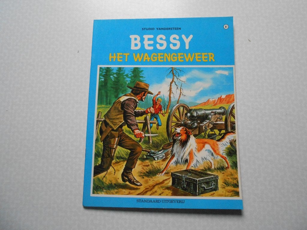 Bessy 81 Het wagengeweer 1970 1 ste druk., Boeken, Stripverhalen, Nieuw, Eén stripboek, Ophalen of Verzenden