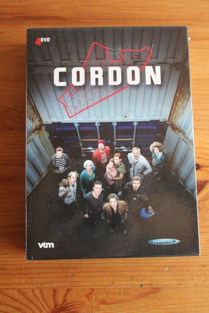 Cordon seizoen 1-2   Compl. Span Vlaamse dramaserie  nieuw!, Cd's en Dvd's, Seizoen 1, Alle leeftijden, Drama, Ophalen of Verzenden