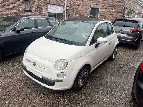 fiat 500 //0.9 i // GEKEURD // airco // euro 5, Auto's, Voorwielaandrijving, Stof, 875 cc, Wit