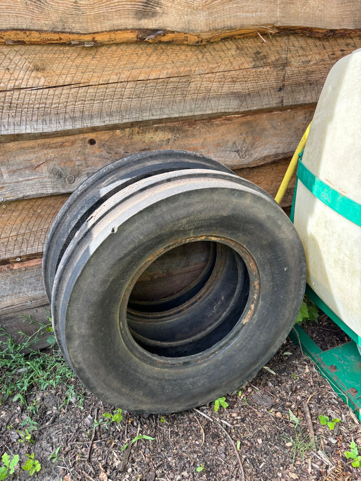 Vredestein 7.50-16 tractorbanden, Ophalen