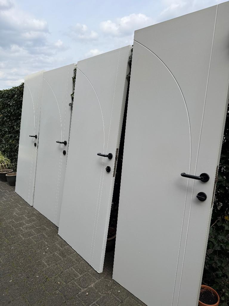 Massieve binnendeuren, Ophalen, Gebruikt, Overige houtsoorten, Overige typen