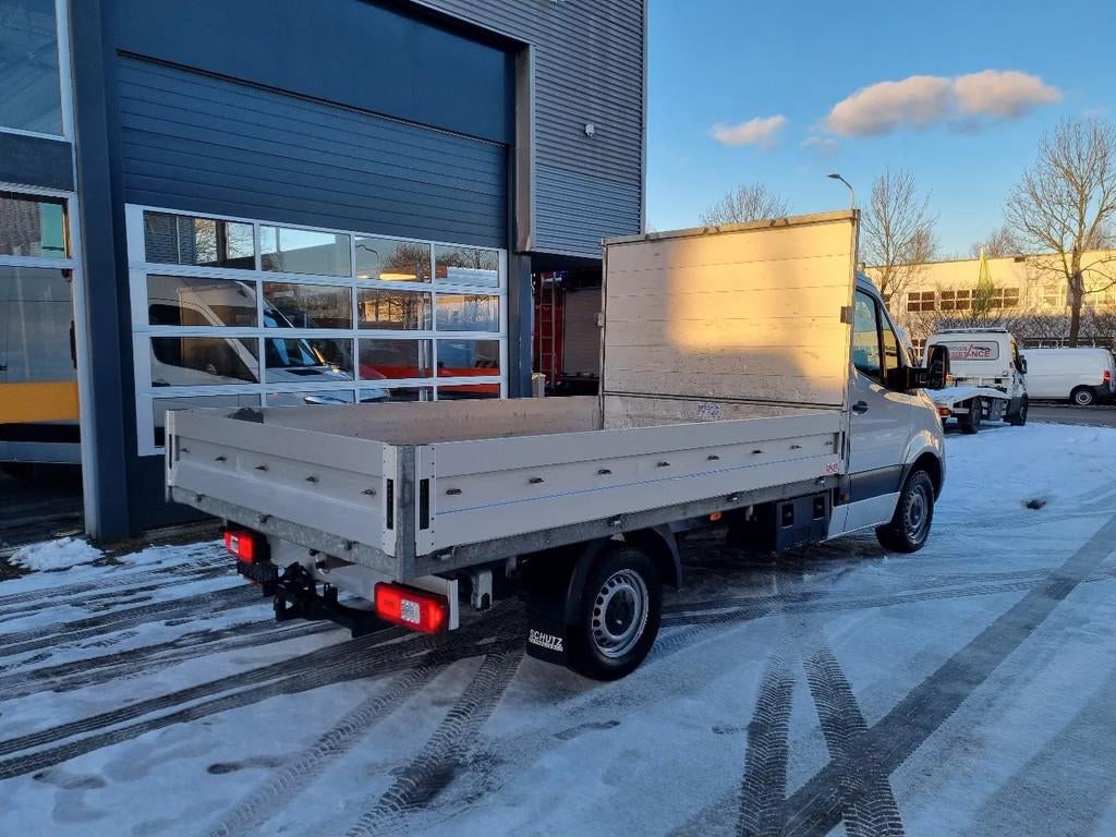 Mercedes-Benz Sprinter 316 CDI Open laadbak Pritsche AHK 350, Autos, Argent ou Gris, Achat, Euro 6, Entreprise