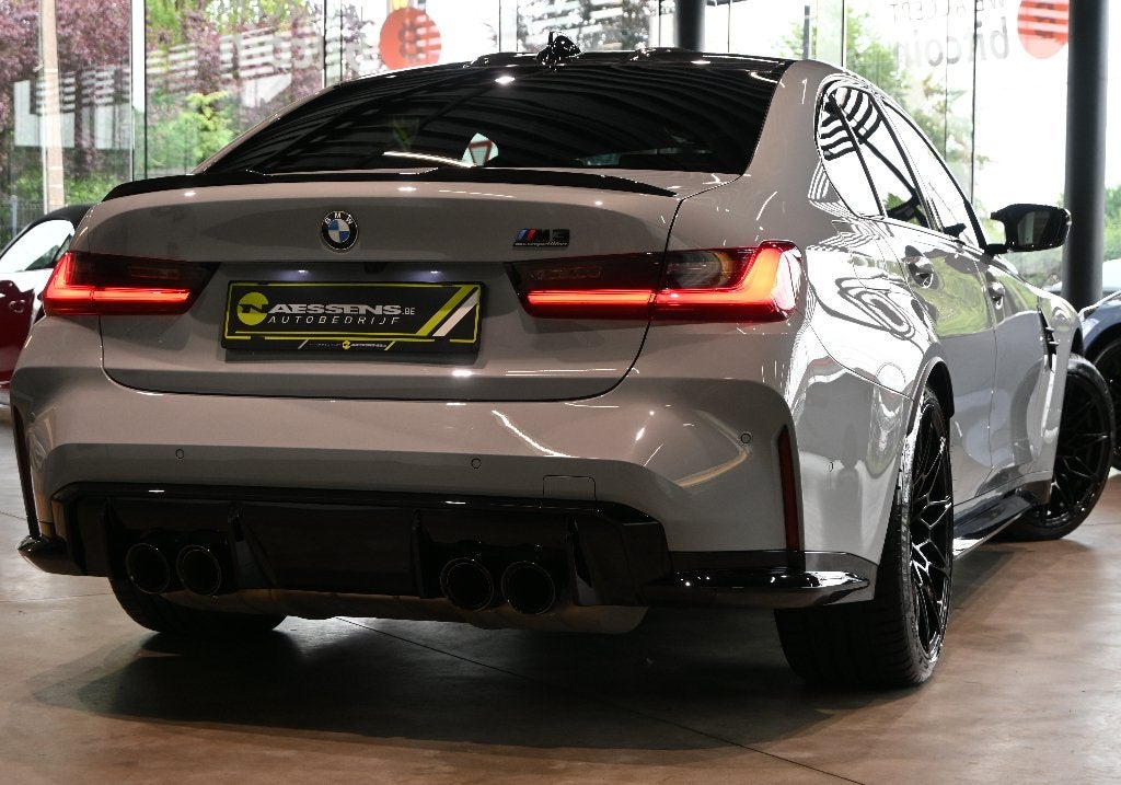BMW M3 Competition*CARBON PACKAGE/LASER/360CAM/HUD/ACC/H&K*, Auto's, Automaat, Achterwielaandrijving, 2993 cc, Leder